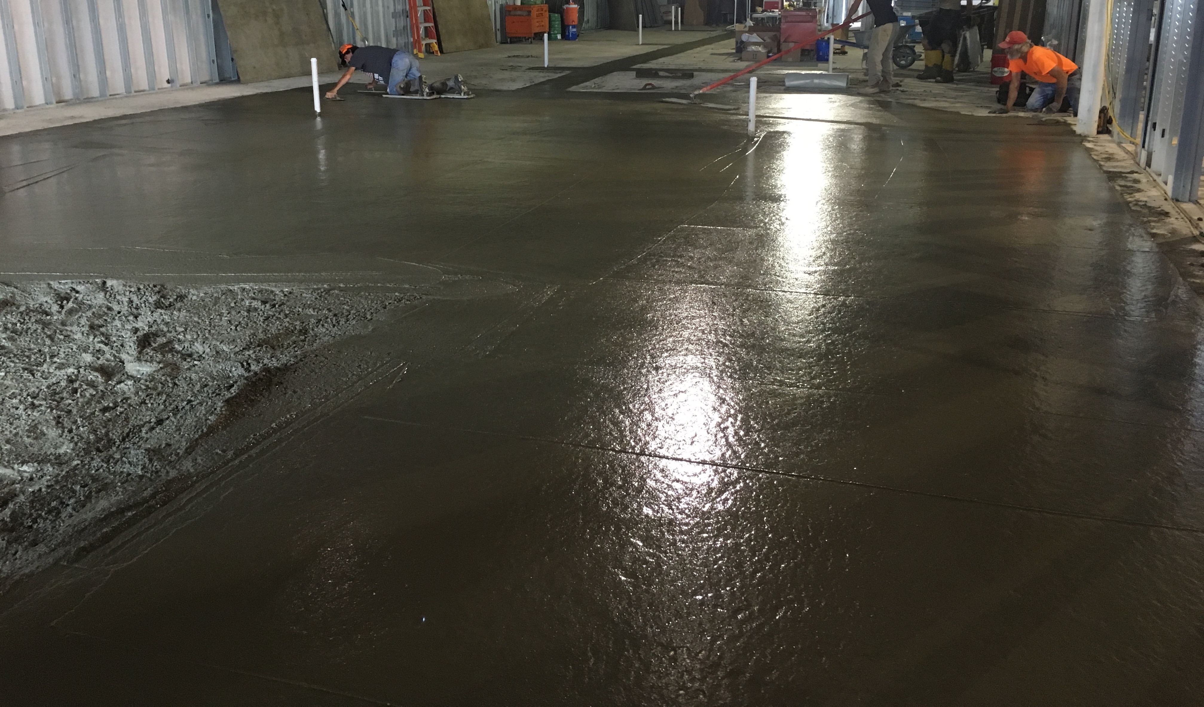 Concrete Floor Install 30 Yards